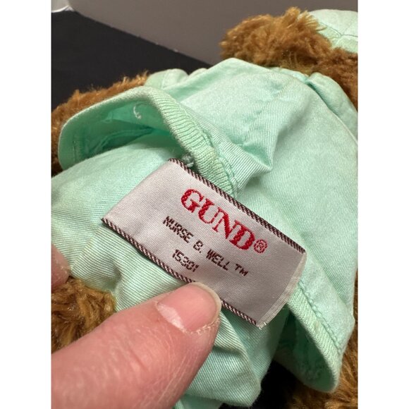 Gund Nurse B. Well Teddy Bear In Scrubs With Mask & Hat 11" Plush Stuffed Animal - Picture 5 of 6